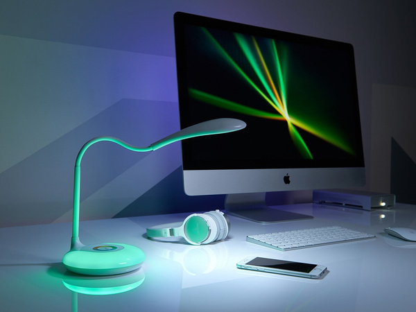 Lampă de birou led rgb 256 culori