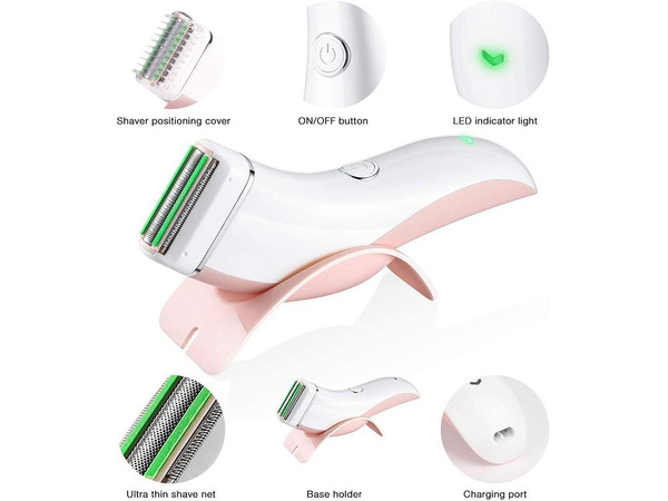 Depiladora afeitadora corporal femenina piernas manos bikini