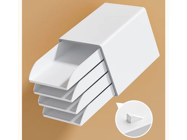 Tiroirs pour documents 4 tiroirs organiseur étagères de bureau boîte à outils