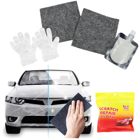 Kit d'élimination des rayures de la peinture automobile correction de la peinture automobile