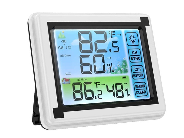 Wireless weather station hygrometer