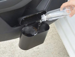 Poubelle de voiture mini poubelle pour rabat de porte de voiture