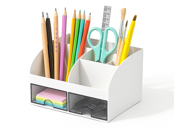 Desk organiser tray shelves for cosmetics small items drawers cabinet