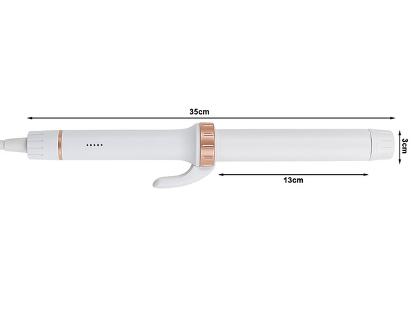 Lokówka do kręcenia włosów duża średnica tradycyjna mocna loki fale styl
