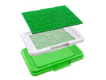 Puppy dog grass litter tray learning mat