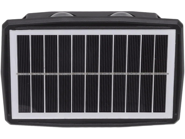 Solar led fassadenlampe mit dämmerungssensor wandmontierte wandlampe