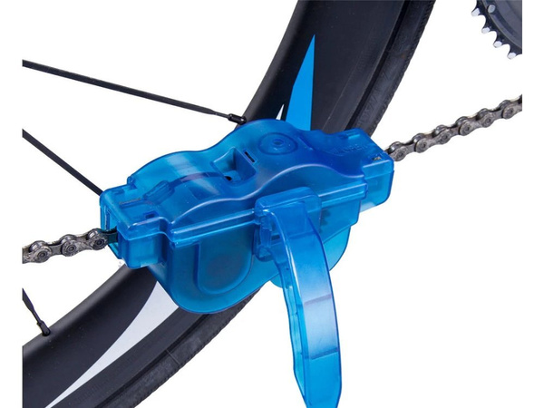 Ķēdes eļļošanas tīrīšanas rīks velosipēdam