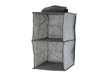 Wardrobe organiser hanging shelf with 2 shelves 50cm