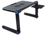 Laptop cooling stand foldable