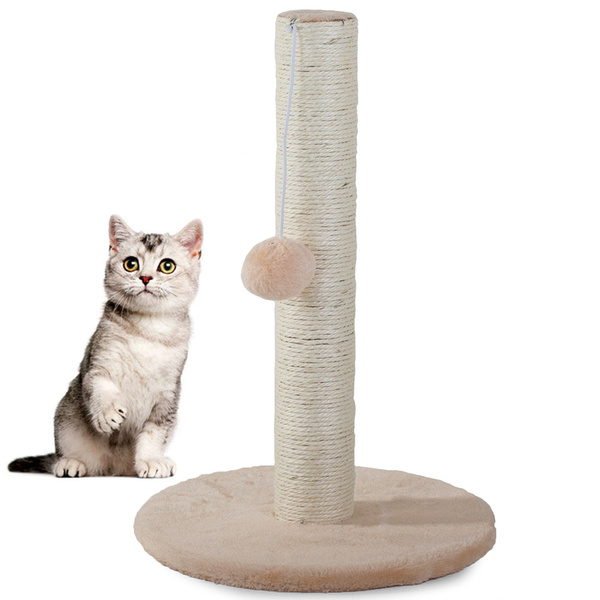 Rascador para gatos poste para gatos pelota de juguete