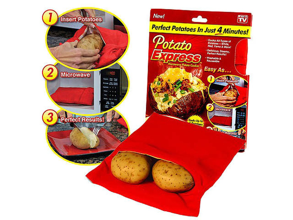 Potato baking pocket sleeve potatoexpres