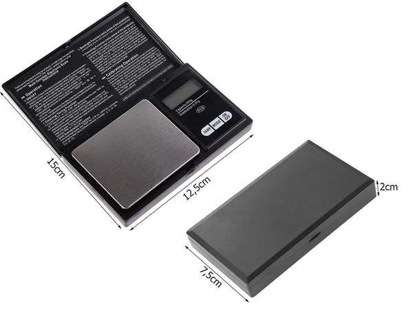 Waga kieszonkowa jubilerska 200g/0,01g precyzyjna gramowa elektroniczna