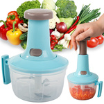 Toacă manuală pentru legume, fructe și carne mixer de bucătărie cu agitator 2 în 1