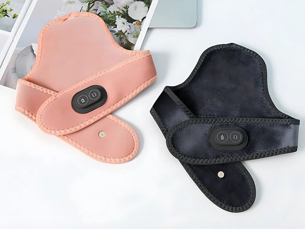 Nackenschmerzen linderung nackenmassagegerät erwärmung massage stirnband usb leicht