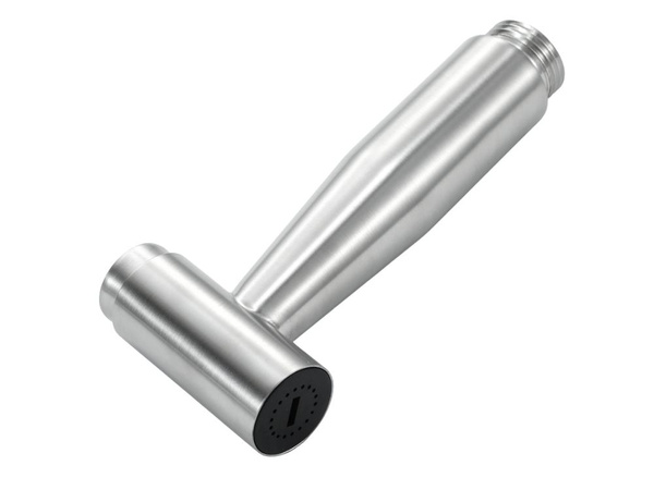 Bidé con botón de presión metálico para inodoro bidé