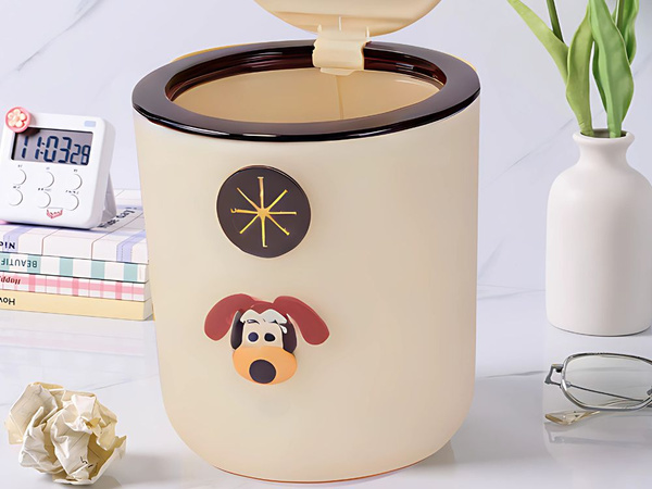 Mini-poubelle chien pour chambre d'enfant 2l click small handy