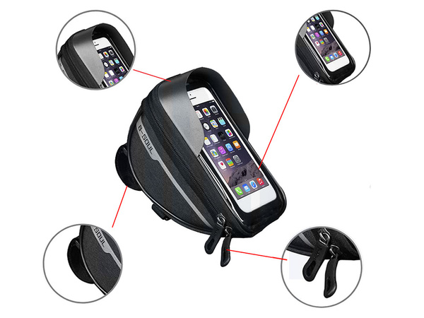 Sacoche de vélo étanche pour téléphone portable