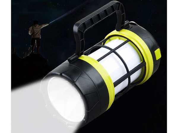 Turistická svítilna vedla baterie solárního kempinkového světla