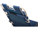 Folding beach chair zero gravity 2in1 touristic chair