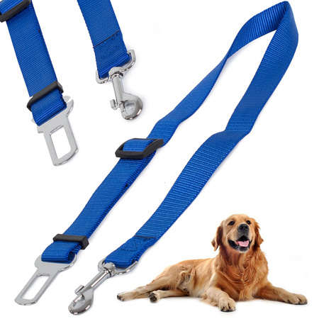 Car seat belt for dog safety leash