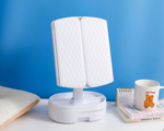 Miroir de maquillage miroir grossissant lumineux pliable à led