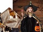Disguise wizard costume halloween cape hat