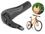 Gumové rukoväte s rohmi na bicykel