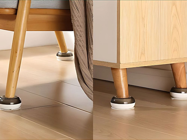 Pretvibrācijas spilventiņi veļas mazgājamās mašīnas mēbelēm trauku mazgājamā mašīnā 4 gab.