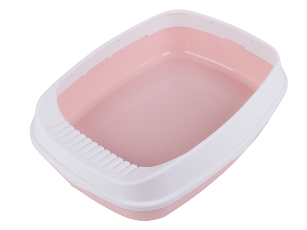 Soldna pisică litieră cutie deschisă cu toaletă cadru pentru litieră + lopată mare