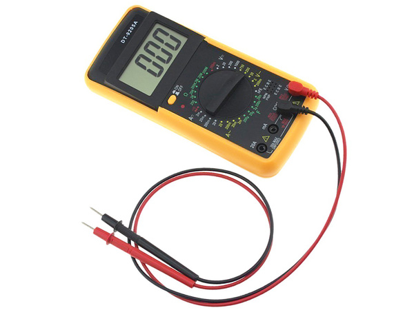 Skaitmeninis multimetras srovės matuoklis dt9205a lcd cyfra