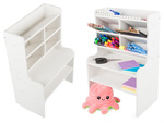 Organiser desk cabinet shelves bookcase