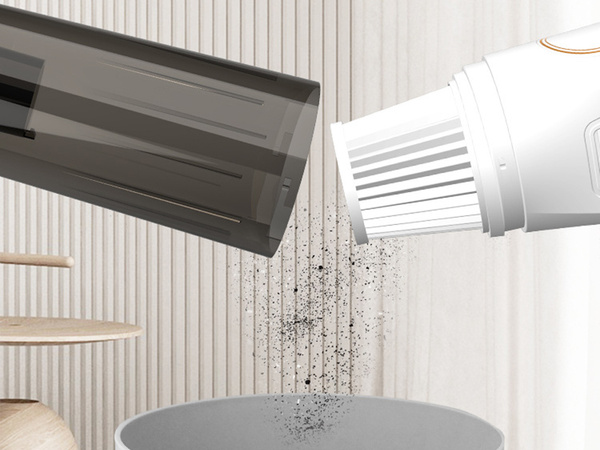 Akumulátorový ručný vysávač do auta 2000mah