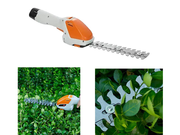 Coupe-herbe sans fil cisaille à arbustes taille-haie 2in1
