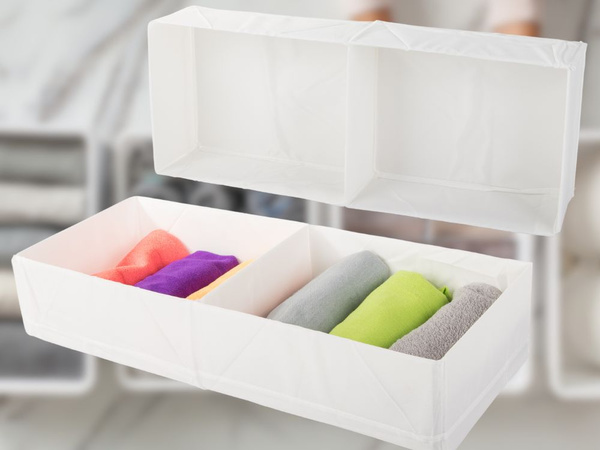 Underwear organiser socks drawer wardrobe liner dividers large