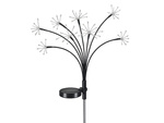 LAMPE SOLAIRE DE JARDIN LED SOUFFLEUSE FEU D'ARTIFICE SUR PIQUET POUR JARDIN 2 pièces