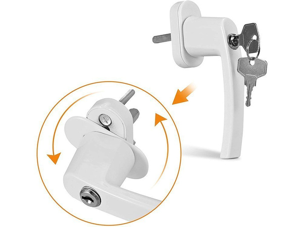 Manilla de ventana con llave cerradura de ventana con llave