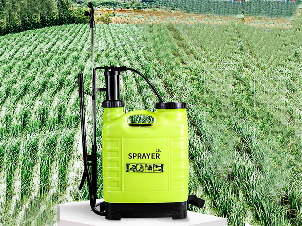 Nahrbtni tlačni razpršilnik vrtni ročni razpršilnik kopje 12l