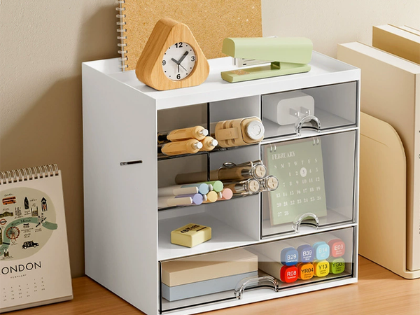 Organizator za omaro organizator za mizo police za kosmetiko majhni predmeti predali