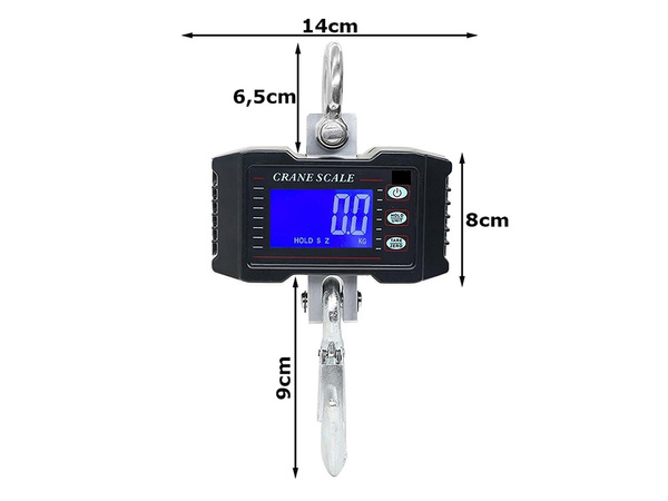 Pesadores colgantes 500kg pantalla lcd bateria