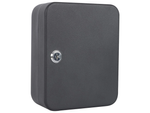 Key safe metal case lockable for 20 keys hangers with hooks