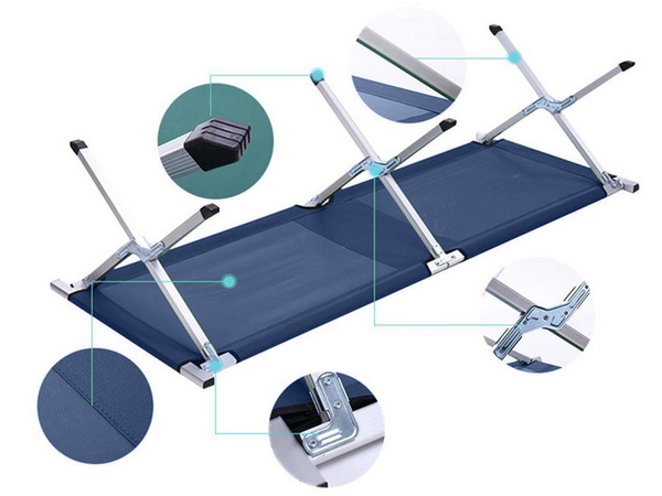 Sulankstoma lova kanada turistinis rinkinys kempingas lauke