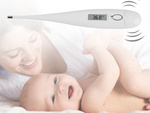 Lcd elektronisches babythermometer digital