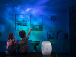 Hvězdný projektor nebeský projektor noční světlo laserové led dálkové ovládání