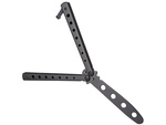 Blunt butterfly training knife