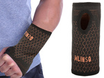 Stabiliser support for wrist orthosis elastic band joint hand