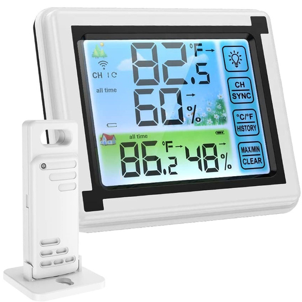 Wireless weather station hygrometer