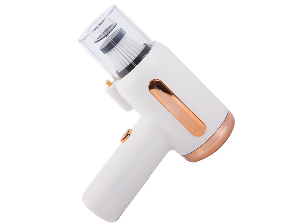 Handgeführter staubmilbenabsauger beutelloser filter für allergiker uv-lampe
