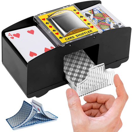 Poker set card shuffler poker shuffler