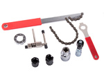 Kit de herramientas para bicicleta llave de biela cadena piñón libre