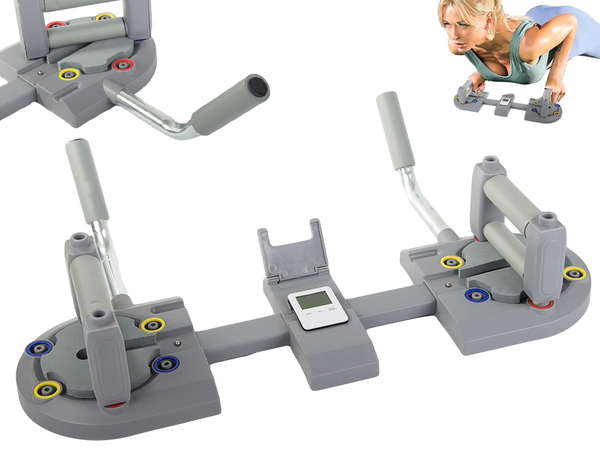 Bord exercițiu push-up-uri platformă push-up-uri cronometru multifuncțional